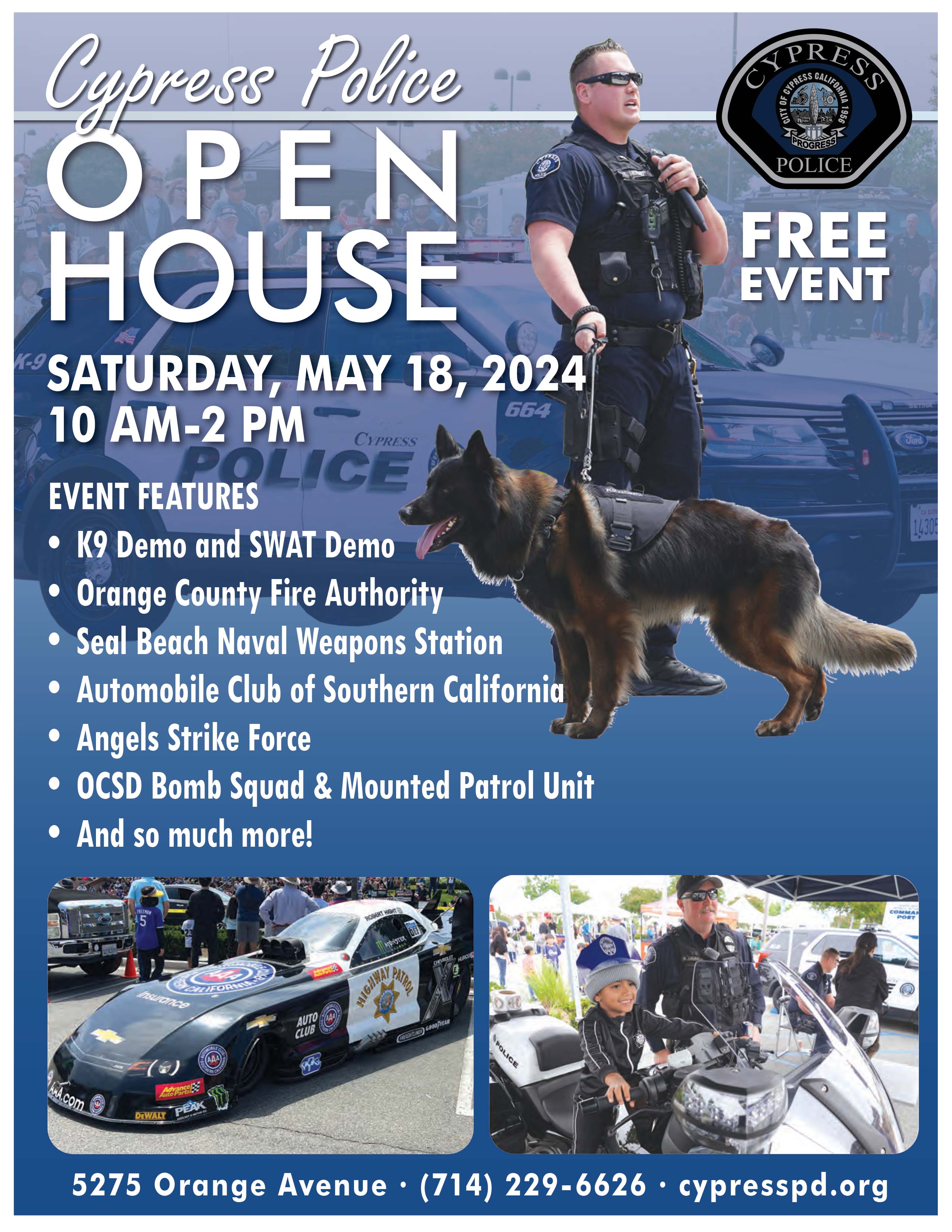 Cypress Police Department Open House