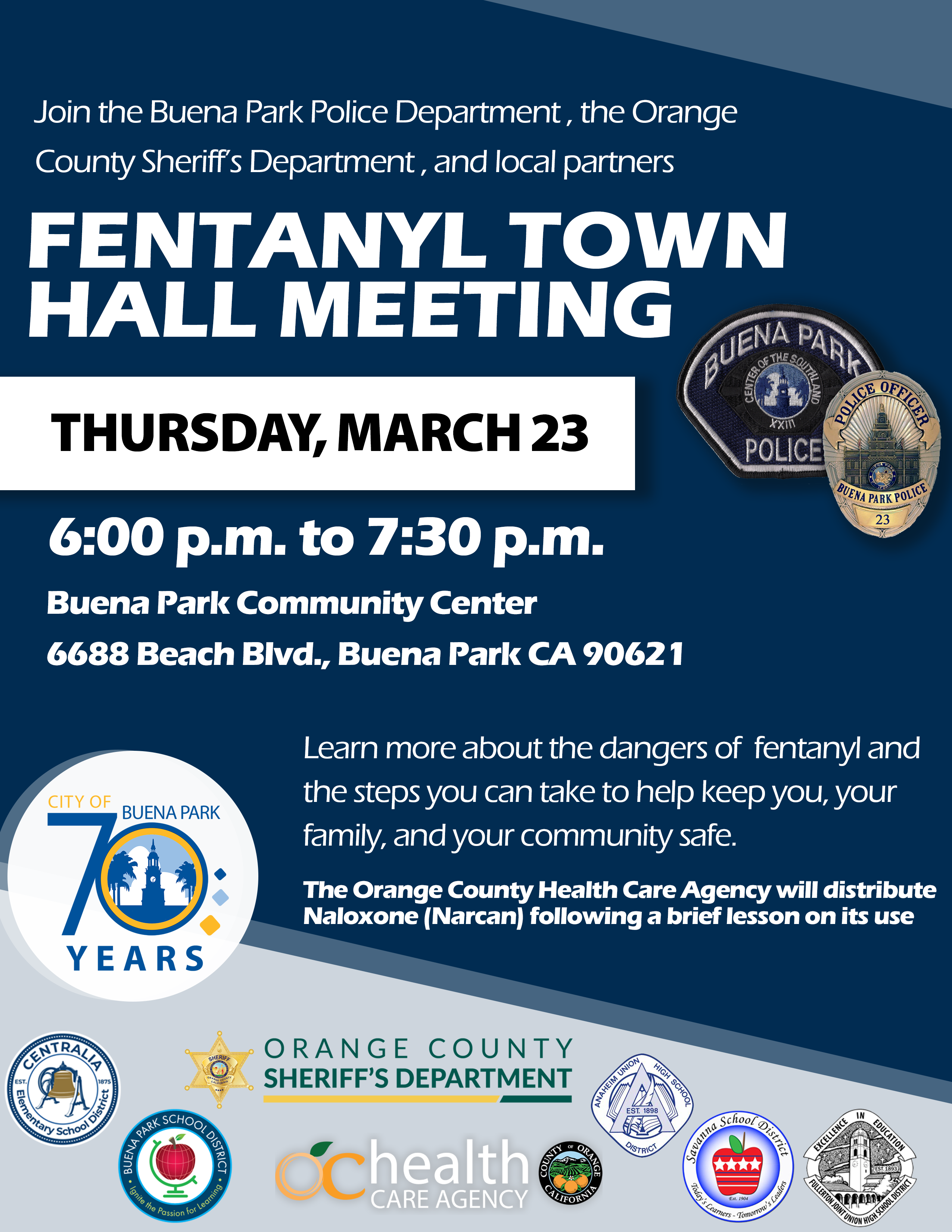 Fentanyl Town Hall Meeting