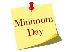 Minimum Day - February 21